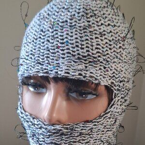 Fiber Riot Handknit  Balaclava